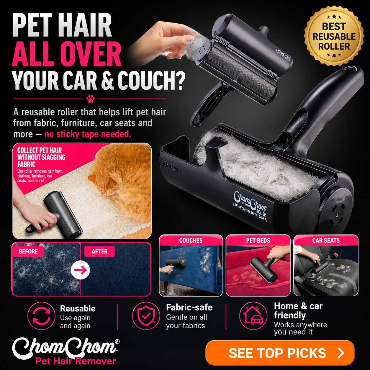 ChomChom Roller Pet Hair Remover